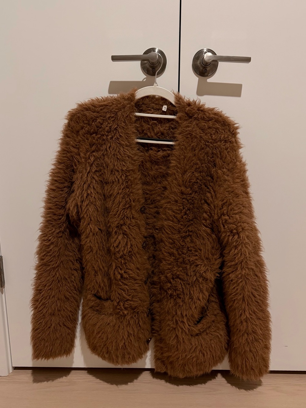 R13 Boyfriend Cardigan Brown
